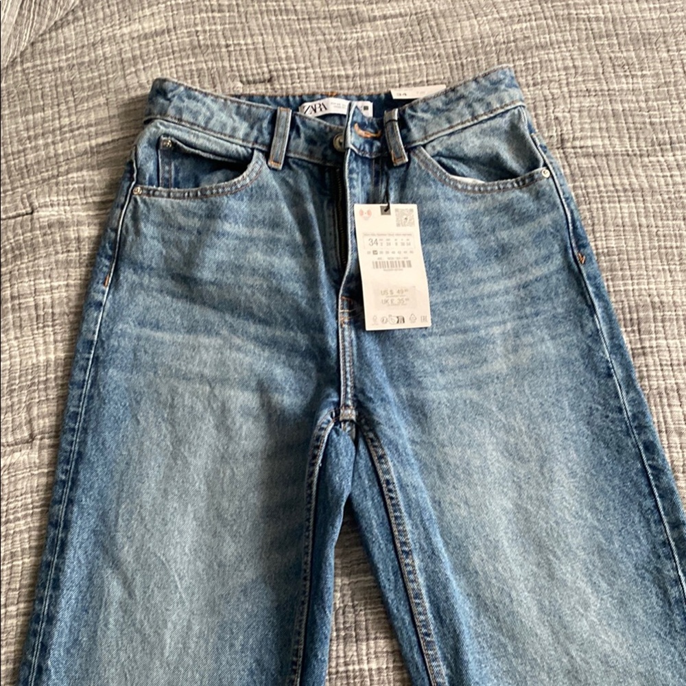 Zara Blue Denim Jeans